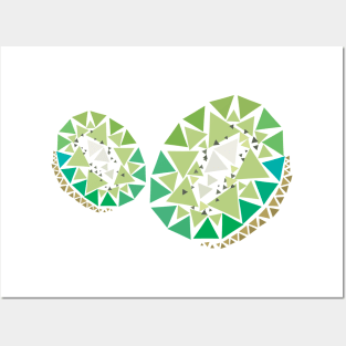 Vectorized kiwi Posters and Art